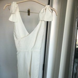 CMEO collective vision of you playsuit in white